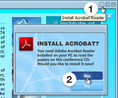 Installing Acrobat Reader